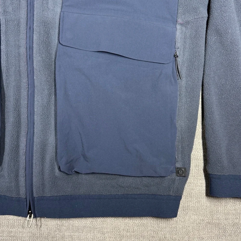 Lululemon Lab Siffra Hybrid Bomber Jacket Merino Wool Blend M4A21S Mens Large